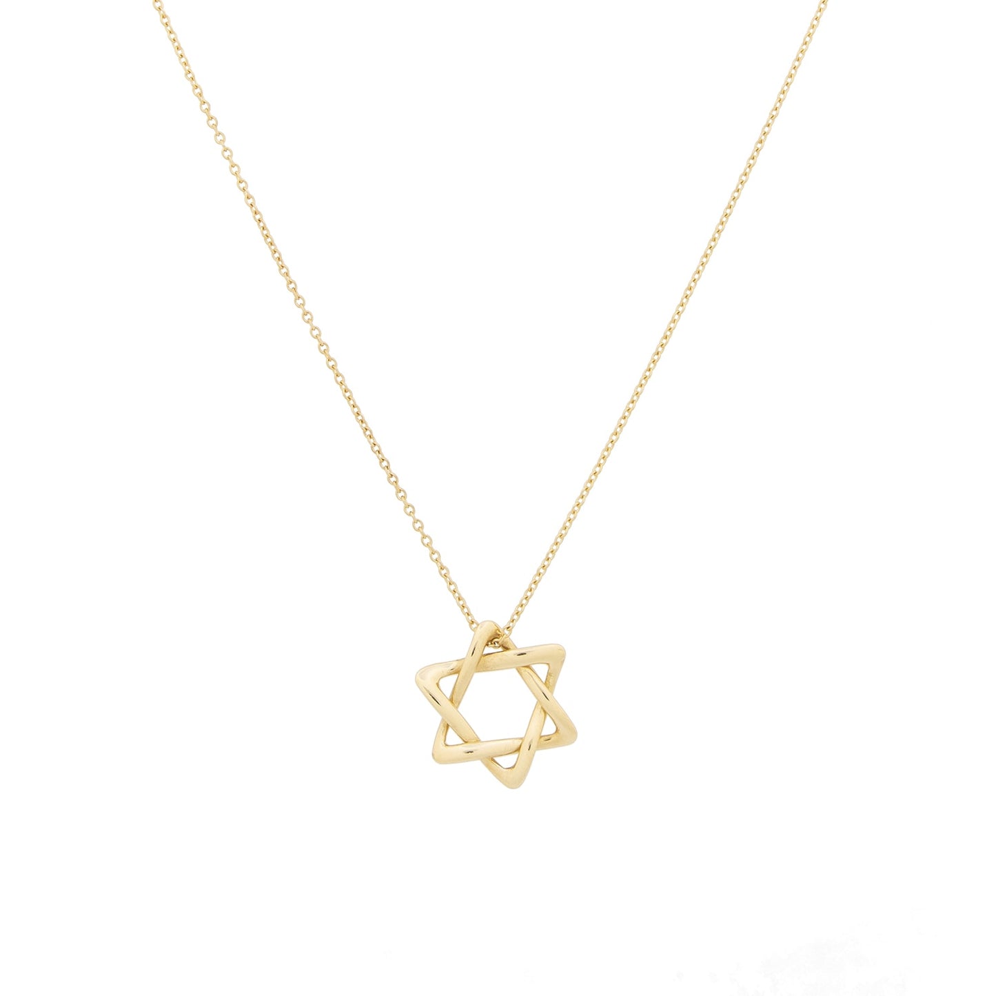 Colar Estrela de Davi Tiffany & Co Elsa Peretti em ouro
