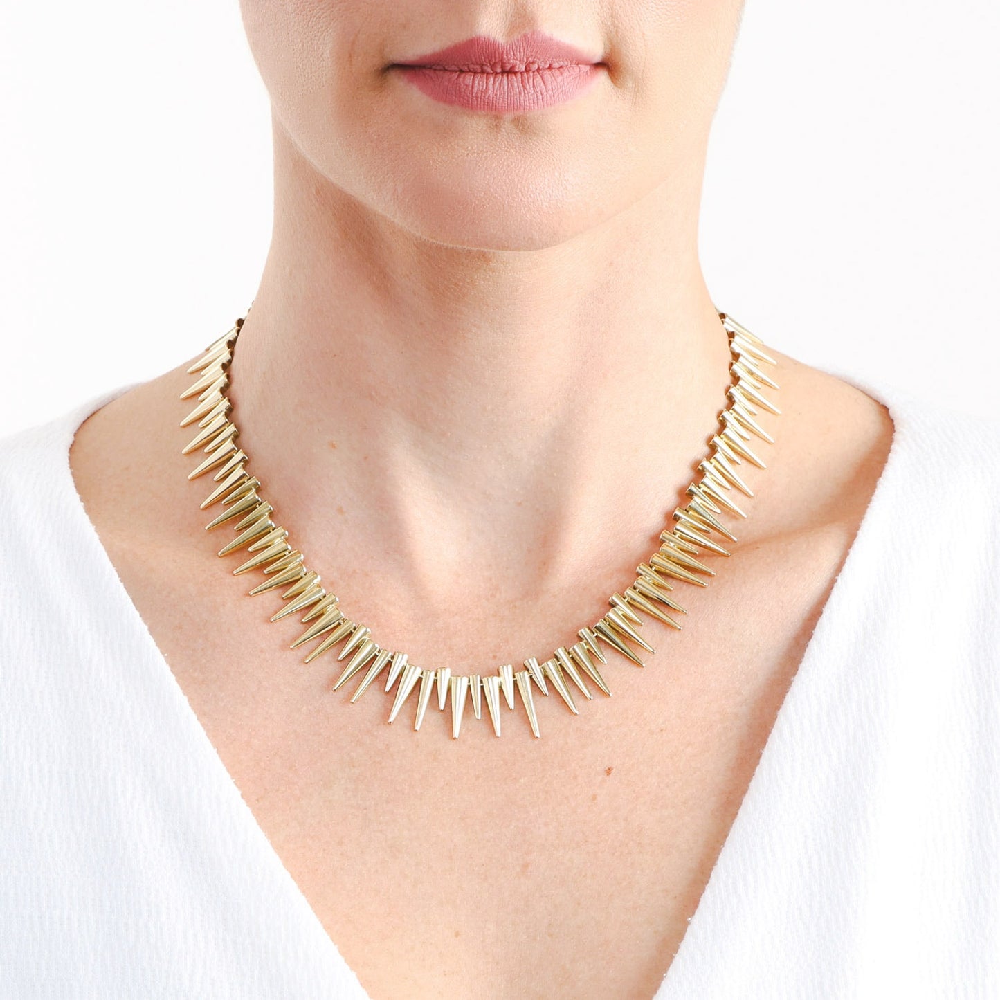 Colar spike Antonio Bernardo em ouro
