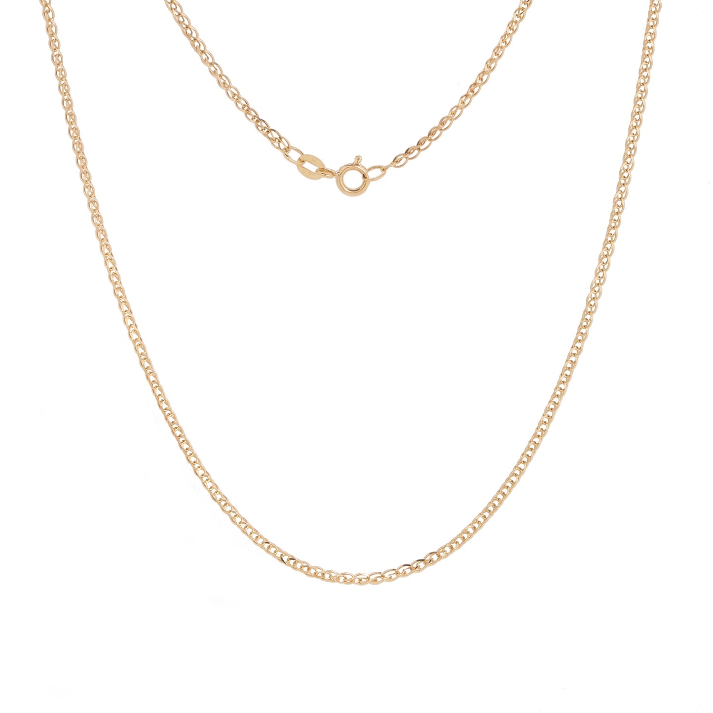 Corrente Groument 61cm em ouro