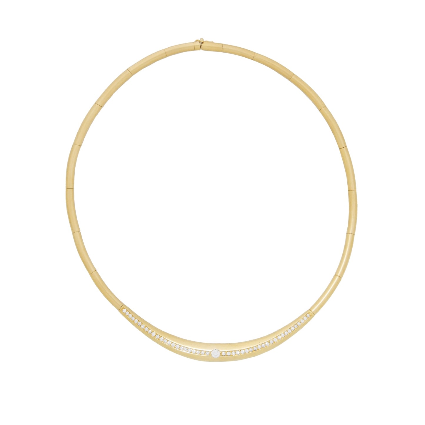 Colar choker H.Stern com 1,58 ct de diamantes em ouro