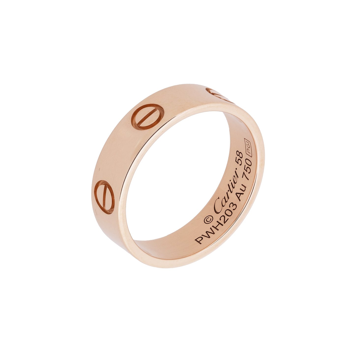 Aliança Cartier Love em ouro