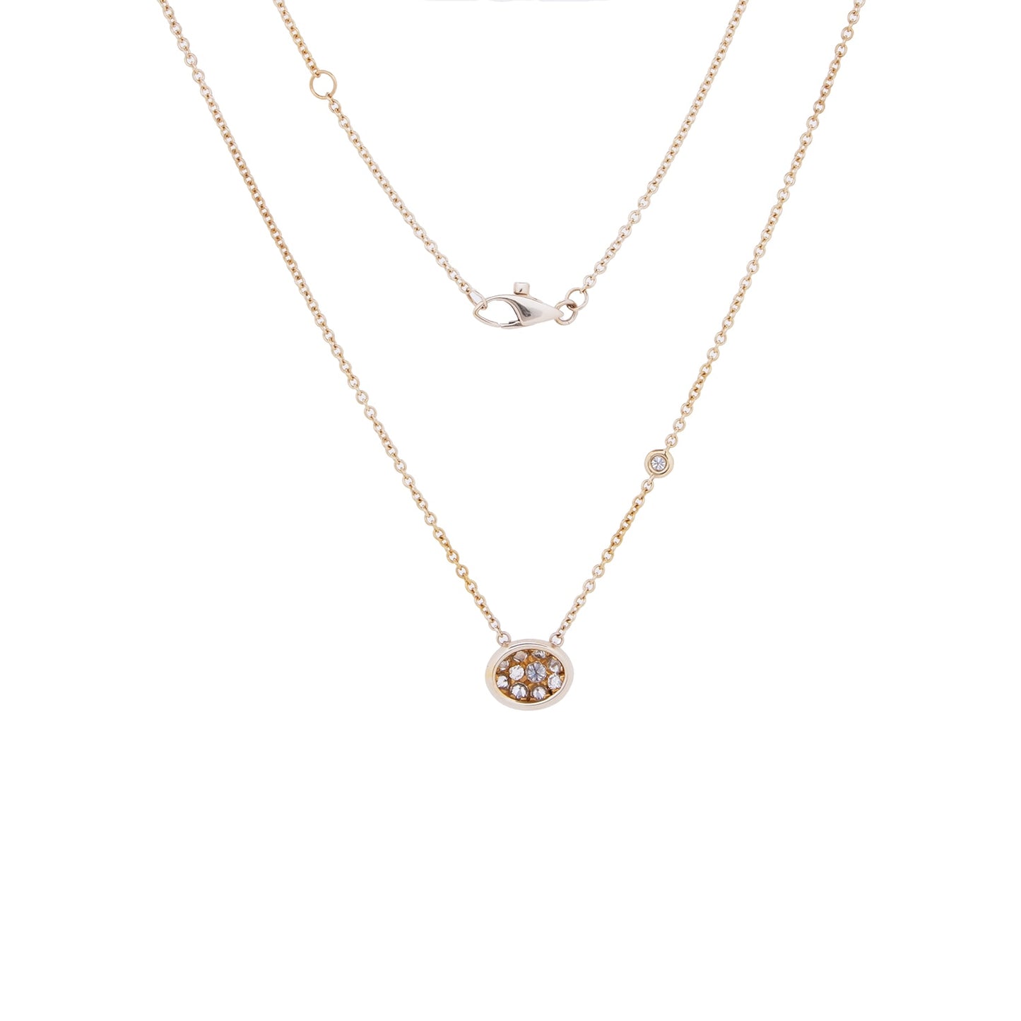 Colar H.Stern com 0,33 ct de diamantes em ouro