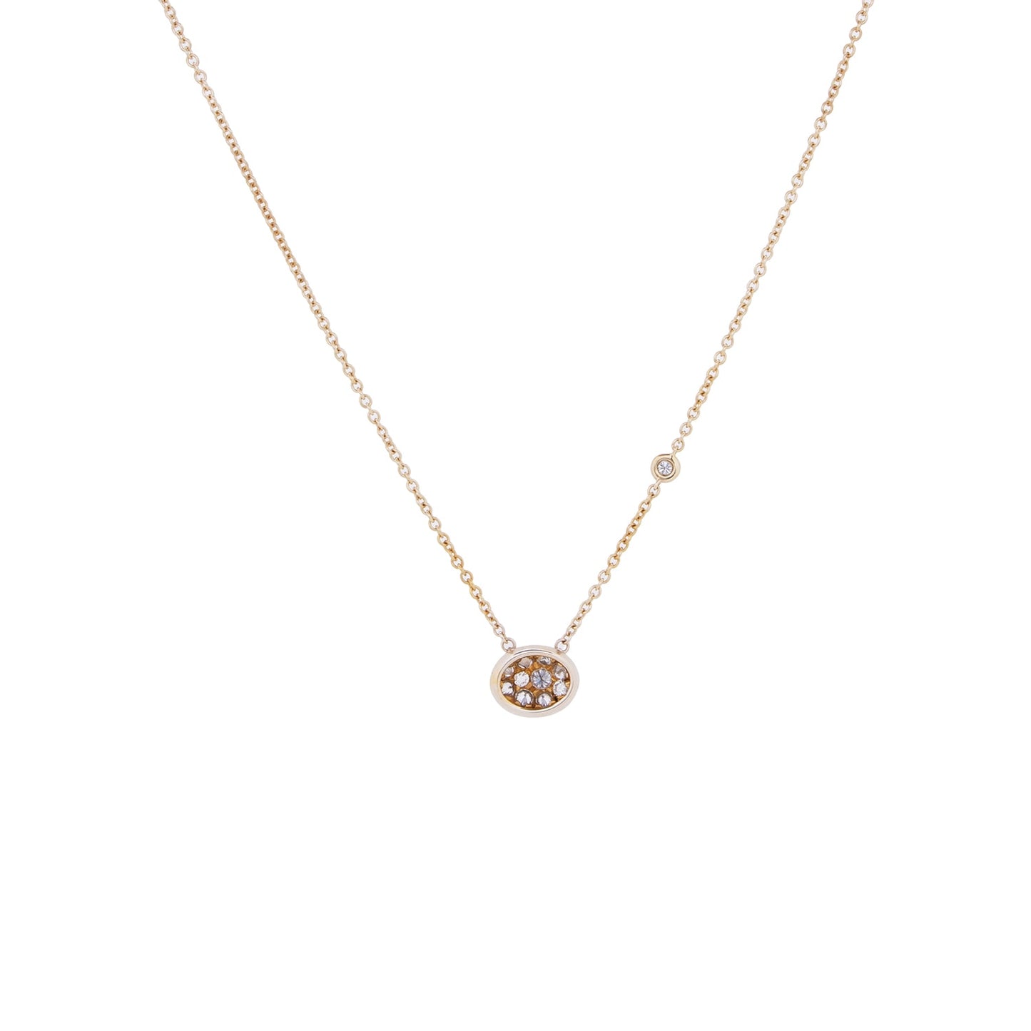 Colar H.Stern com 0,33 ct de diamantes em ouro