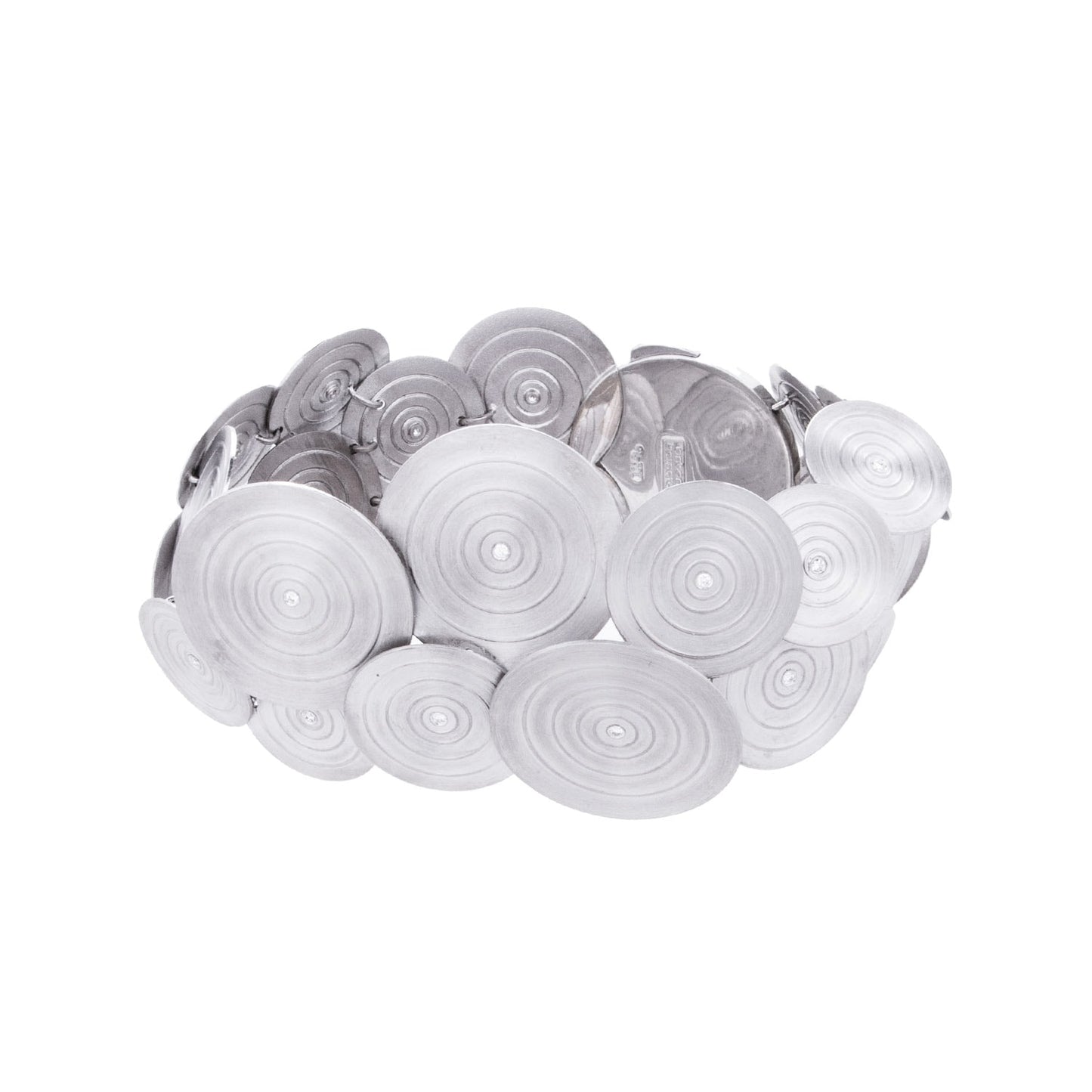 Pulseira Antonio Bernardo pingos de chuva com 0,27 ct de diamantes em ouro