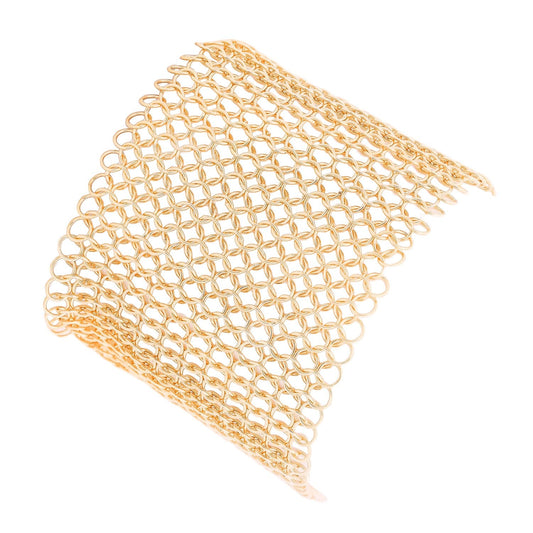Pulseira renda em ouro amarelo
