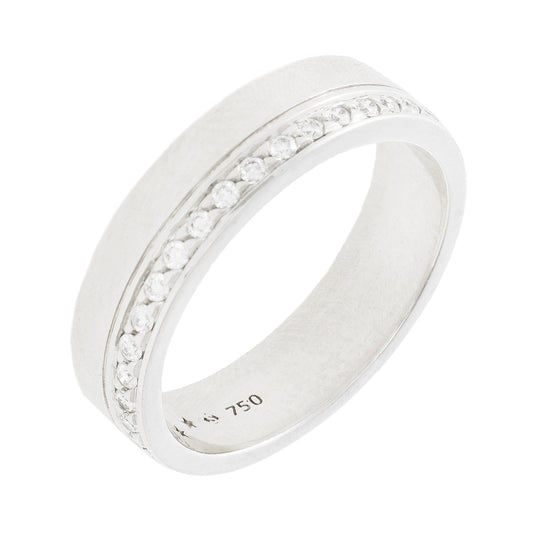 Aliança H. Stern Dreams Feminina com 0,18 ct de diamantes em ouro