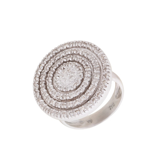 Anel design com 0,50 ct de diamantes em ouro