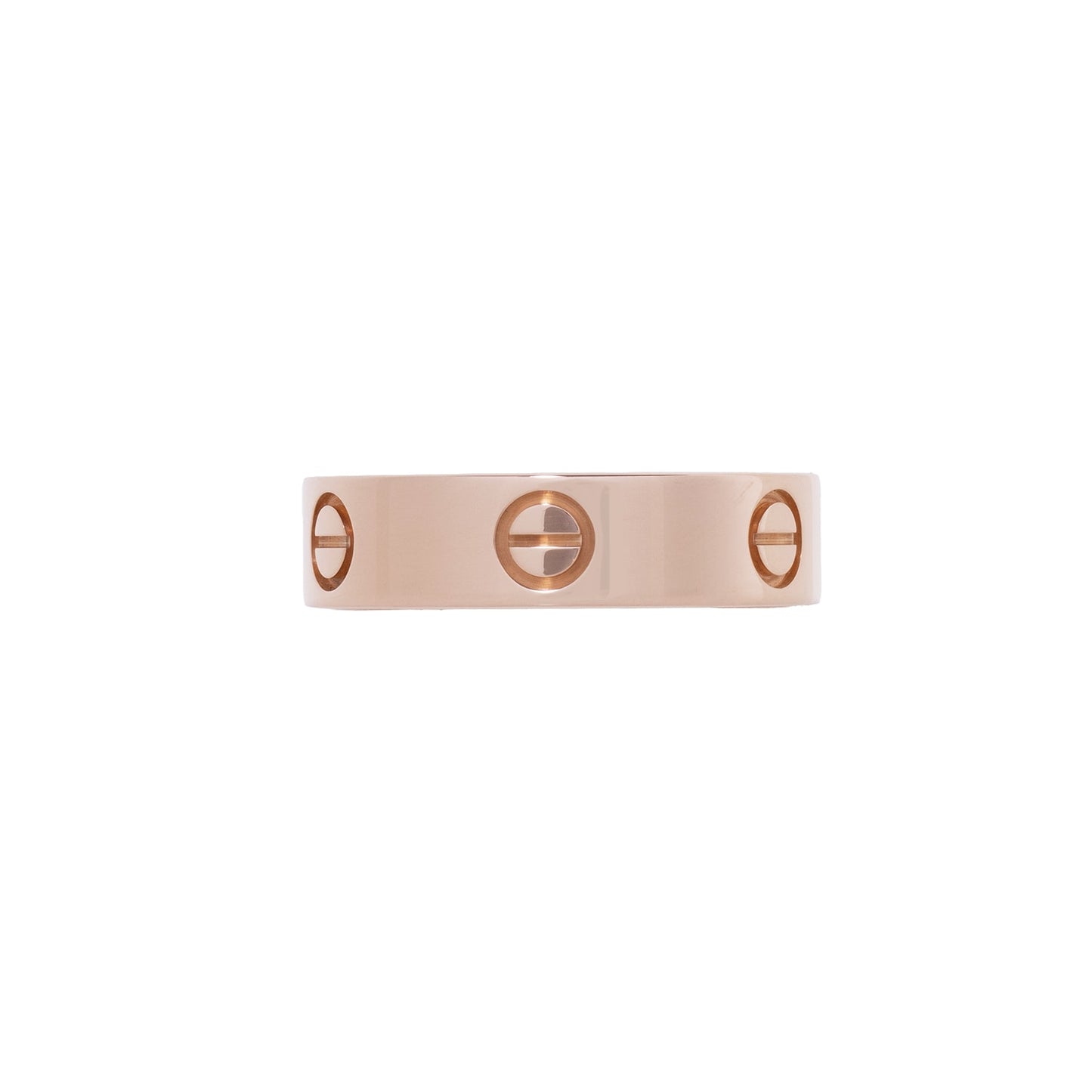 Aliança Cartier Love em ouro
