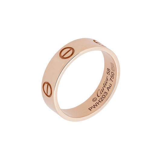 Aliança Cartier Love em ouro