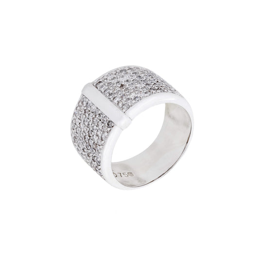 Anel Vivara com 1,34 ct de diamantes em ouro