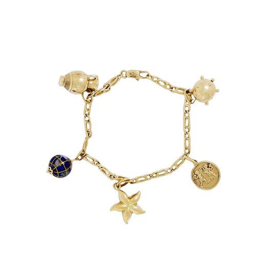 Berloqueira vintage em ouro